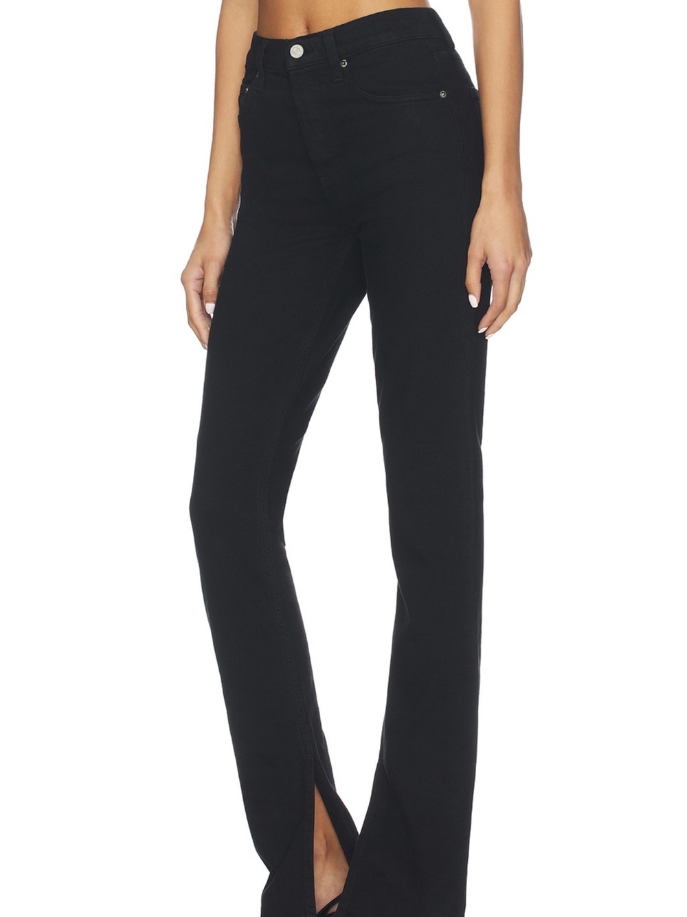 AGOLDE Black Flare Jeans
